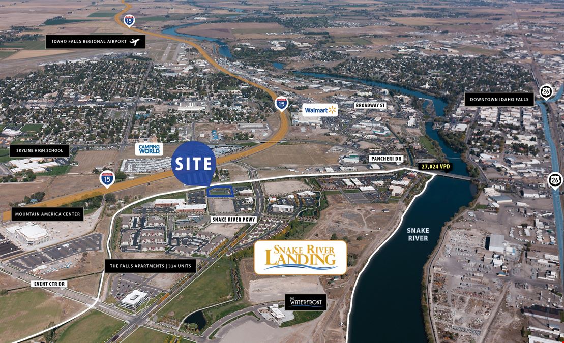 Prime Commercial Pad in Snake River Landing - Office/Hotel Ready