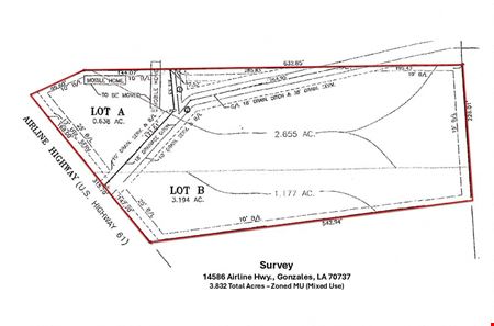 3.8 Acre Development Site on Airline Hwy.