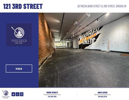Unassigned space for Rent at 121 3rd St in Brooklyn
