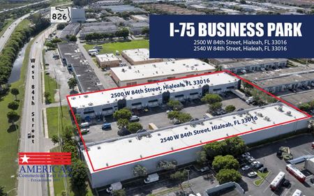 Industrial space for Rent at 2500 W 84th Street, #2 in Miami