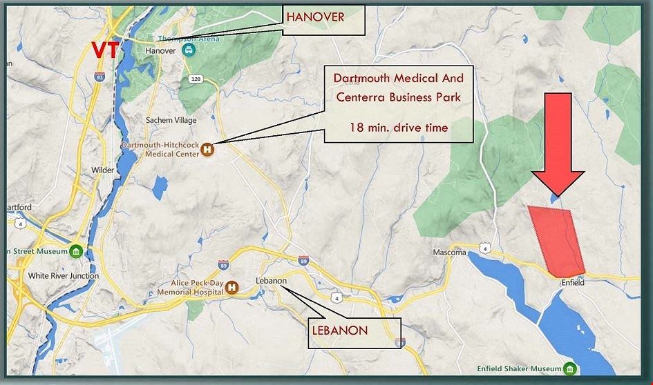 43ac. mixed use dev site. 200 ac add on