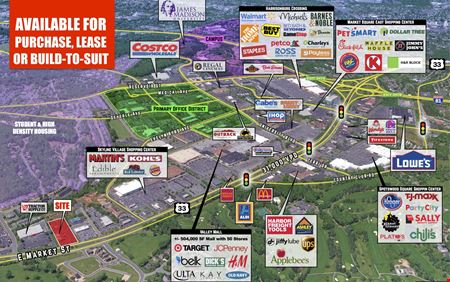 Build-to-Suit Drive-Thru or Retail Pad on East Market St