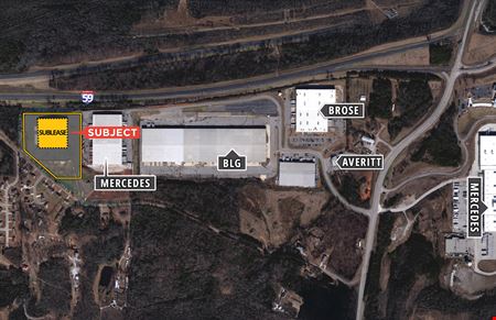 Industrial space for Rent at Vance Distribution Facility in Vance