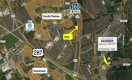 VacantLand space for Sale at South Mansfield Freeway Commercial Site in Mansfield
