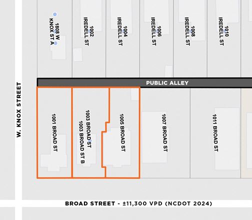 1001, 1003 & 1005 Broad Street