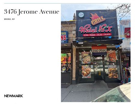 Unassigned space for Rent at 3476 Jerome Ave in Bronx