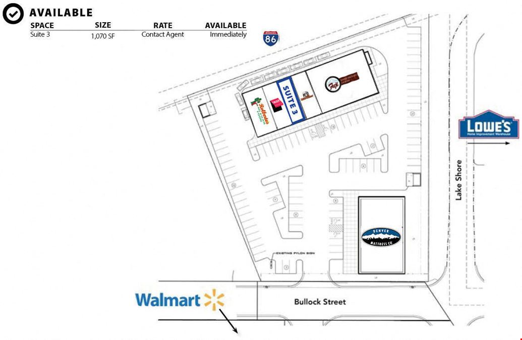 Shops on Bullock