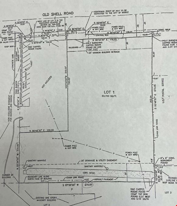 +/-1.39 Acres on Old Shell Road