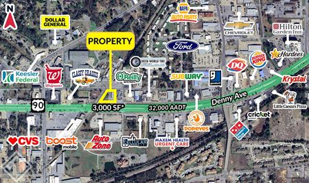 Office space for Rent at Office/Retail Space on Denny Avenue in Pascagoula