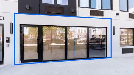 Retail space for Rent at 1,000 SF | 134 Erasmus Street | Modern Glass Storefront in Flatbush for Lease in Brooklyn