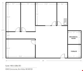 Concourse Office Center - Office Suites for Lease - Ann Arbor / Pittsfield Twp