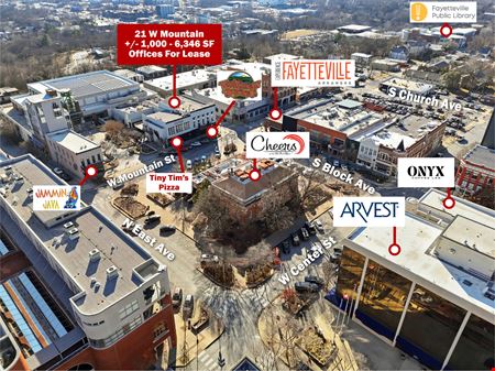 Retail space for Rent at 21 W Mountain Street in Fayetteville