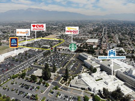 Retail space for Rent at Fontana Plaza in Fontana