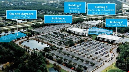 Office space for Rent at 228,167± SF for Lease in 2 Office Buildings in Jacksonville