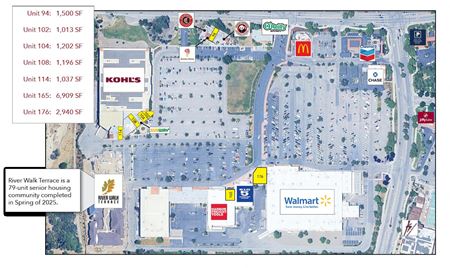 Retail space for Rent at Woodland Plaza II in Paso Robles