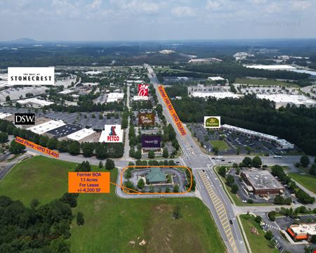 Retail space for Rent at Former BOA - 4,233 SF Retail for Lease in Stonecrest