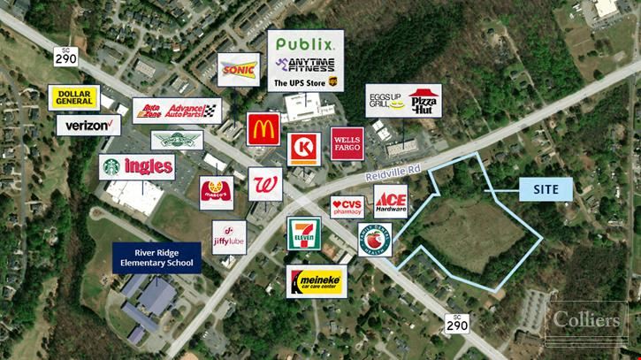 ±11.26-Acre Development Ready Site in Moore, SC