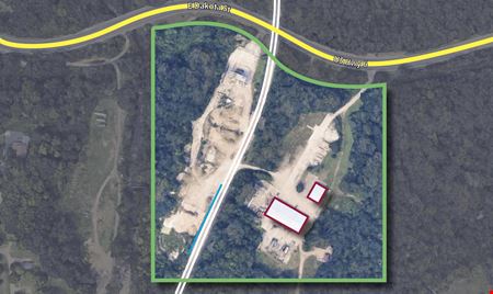RAIL SPUR, MECHANICS SHOP & YARD