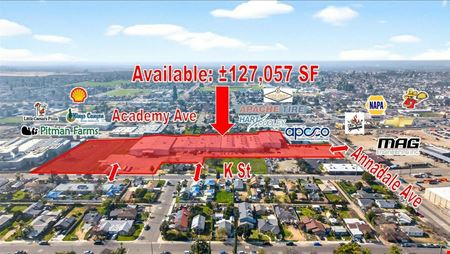 Industrial space for Rent at ±127,057 SF High Exposure Industrial Building on ±7.5 Acres in Sanger