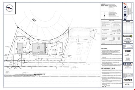 VacantLand space for Rent at Kings Ridge Publix 2.1 Acres in Clermont