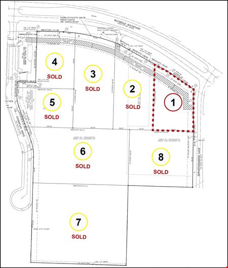 VacantLand space for Sale at Commercial / Industrial Lot Available for Sale in North Little Rock