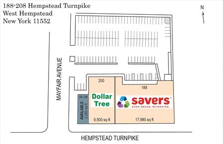 Commercial space at 188-208 Hempstead Tpke in West Hempstead