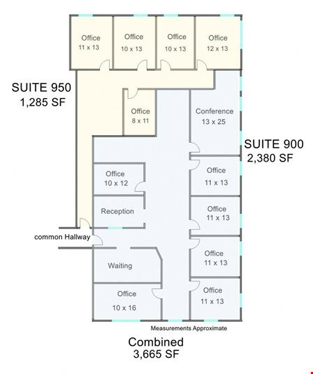 Commercial space at 333 Commerce Dr. 900-950 in Crystal Lake