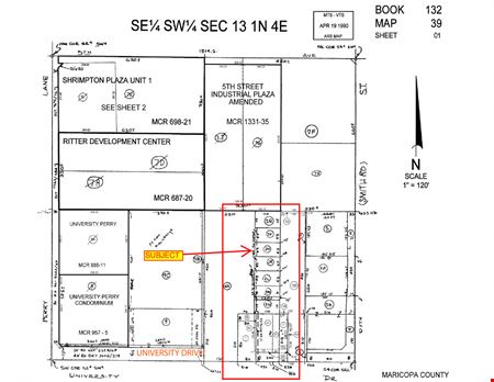 VacantLand space for Sale at 6,970 SF Agriculture/Residential Lot in Heart of Tempe in Tempe