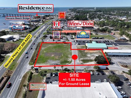 Prime 1.5-Acre Commercial Lot Near Navarre Beach