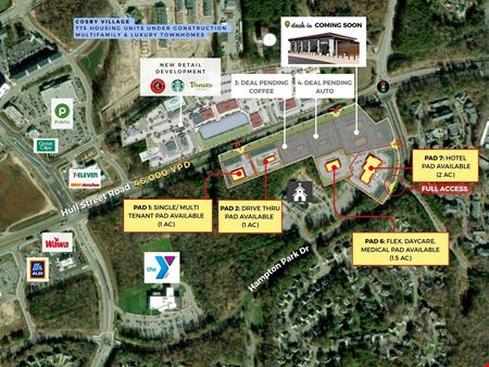 VacantLand space for Rent at Hampton Central in Chesterfield