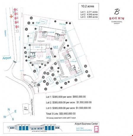 VacantLand space for Sale at Airport Business Center in Boerne