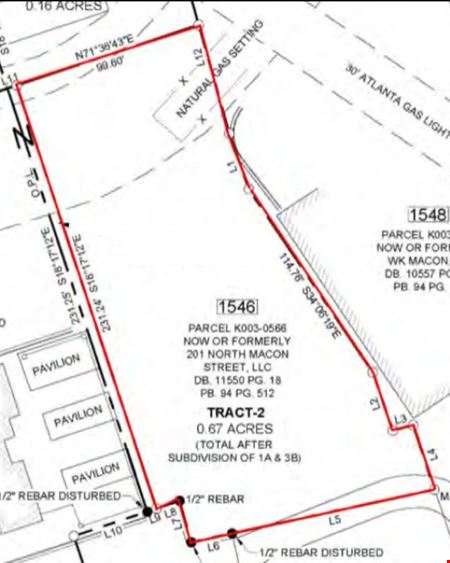 VacantLand space for Sale at 1546 Bass Rd in Macon