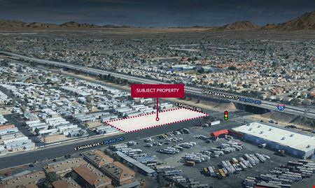 VacantLand space for Rent at NWC Sahara Ave & Sandhill Road in Las Vegas