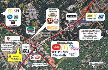 Mixed Use space for Rent at Duluth Marketplace in Duluth