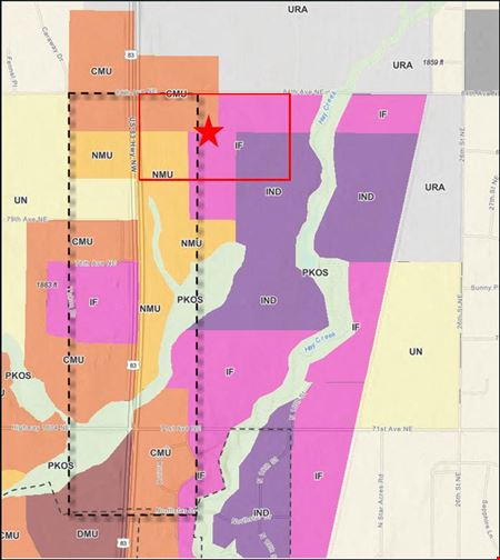 84th Ave Prime Development Land