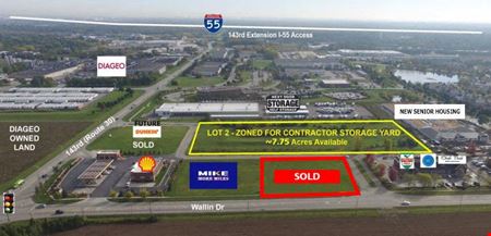 VacantLand space for Sale at Zoned For Contractor Storage Yard + Retail Drive-Thru Lots in Plainfield