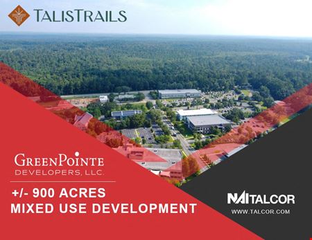 VacantLand space for Sale at TalisTrails Retail Sites - Retail, Hotel, Grocery in Tallahassee