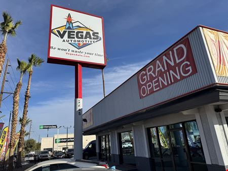 Commercial space at Auto Sales & Service in Las Vegas