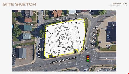 Retail space for Rent at Sunset Corner in Steubenville