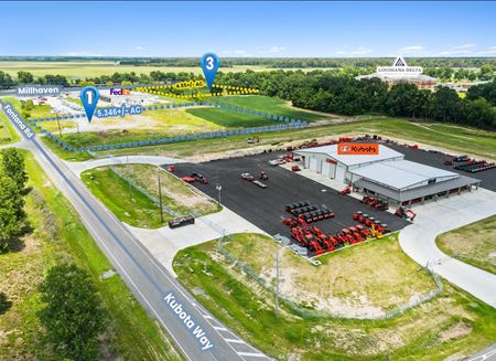 VacantLand space for Sale at 9.12 AC: I-20 Visibility- Monroe Land Fronting Millhaven in Monroe