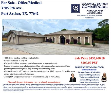 Commercial space at 3705 9th Ave in Port Arthur