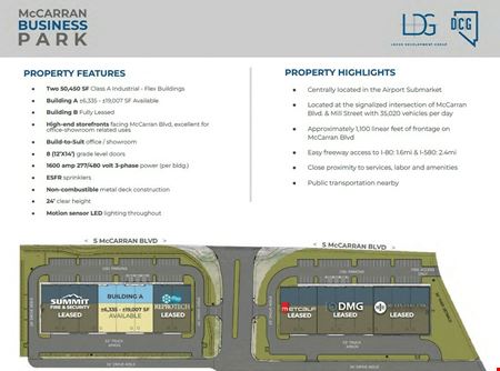 Industrial space for Rent at 1950 S McCarran Blvd in Reno