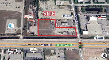 VacantLand space for Rent at 3.5 AC Industrial Outdoor Storage (IOS) Site in Fort Myers