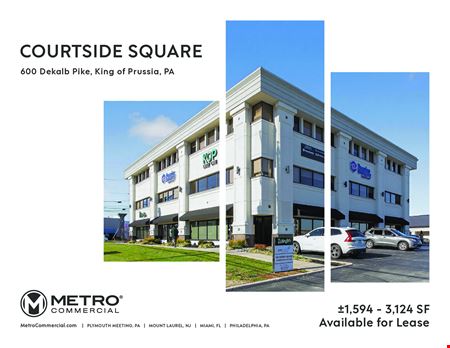 Retail space for Rent at Courtside Square Shopping Center in King of Prussia