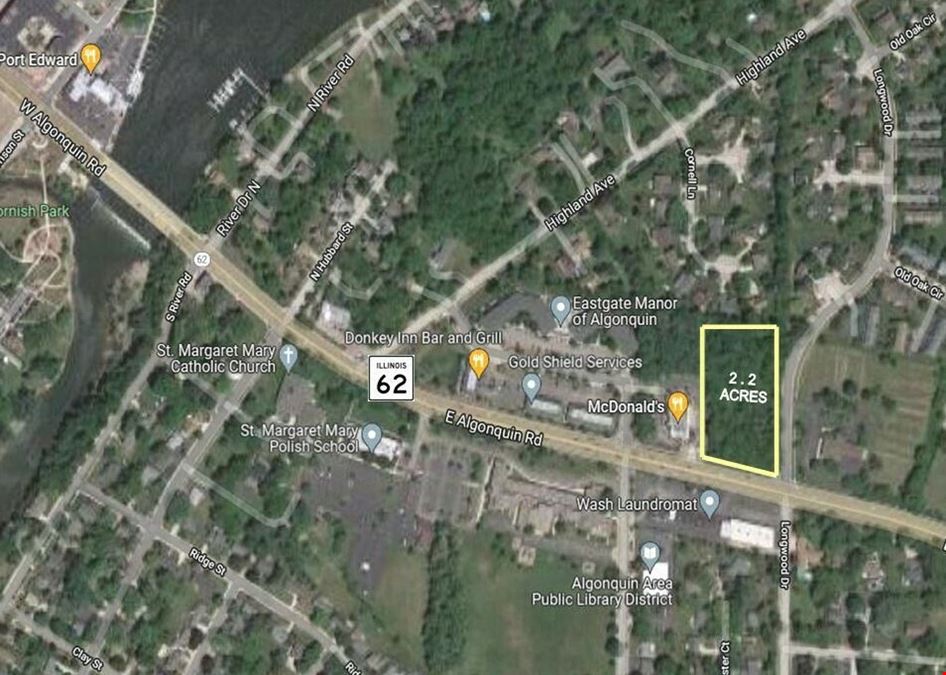 600 E Algonquin Rd. (Route 62)