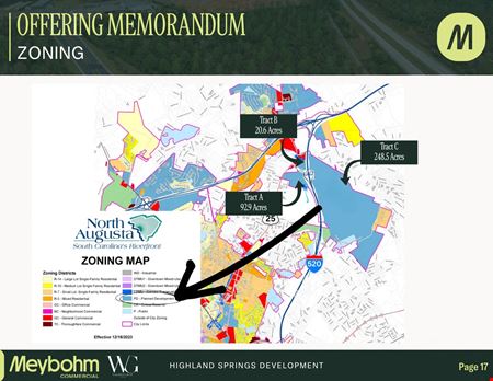 Highland Springs Development | 362 Commercial Acres Available