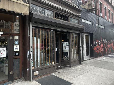 Restaurant space for Rent at 61 Delancey St in New York