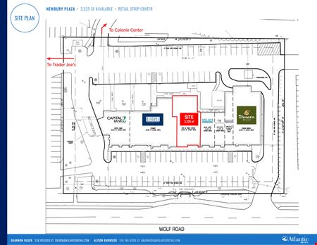 Retail space for Rent at Newbury Plaza in Colonie