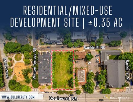 VacantLand space for Sale at Residential/Mixed-Use Development Site | ±0.35 AC | Old Fourth Ward in Atlanta