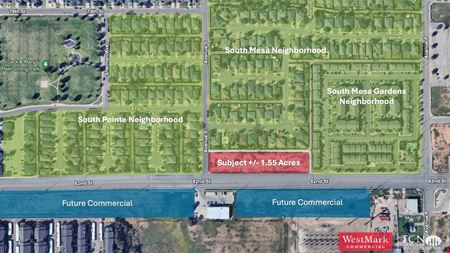 Commercial space at 1620-1672 82nd Street in Lubbock